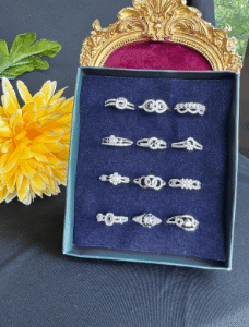 Noor-e-Zewar – American Diamond Ring Set